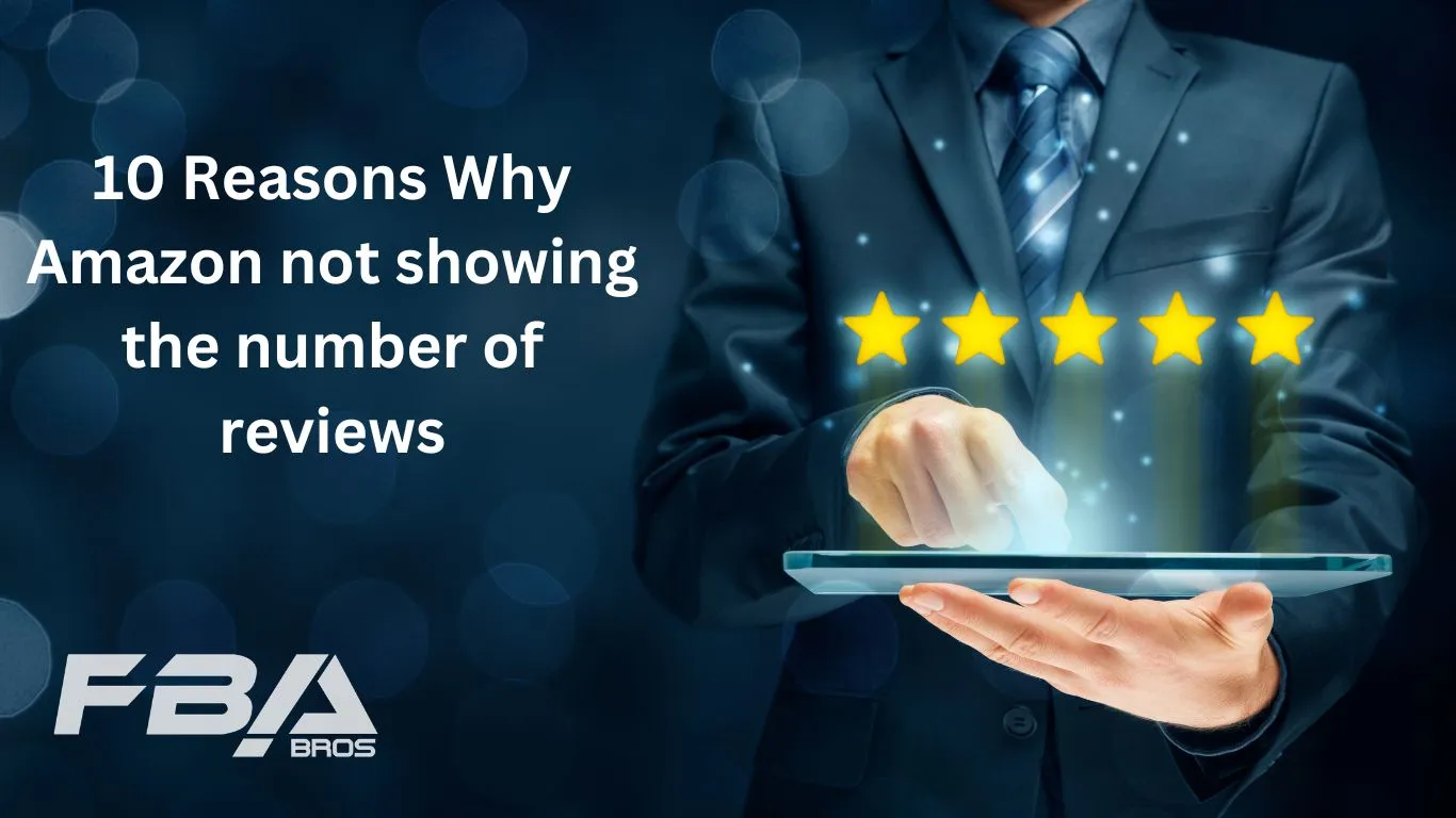 Amazon not showing number of reviews